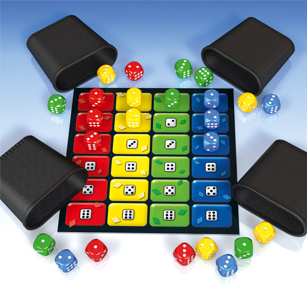 Würfel-Ligretto, 2-4 Personen, ab 8 Jahre Würfel-Ligretto, 2-4 Personen, ab 8 Jahre