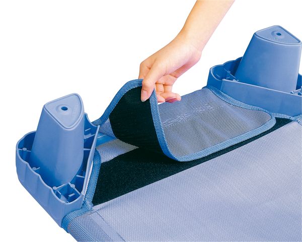 Stapelbare Kinderliege WEPLAY, Stahlrahmen, 130 x 54 x 14 cm Stapelbare Kinderliege WEPLAY, Stahlrahmen, 130 x 54 x 14 cm