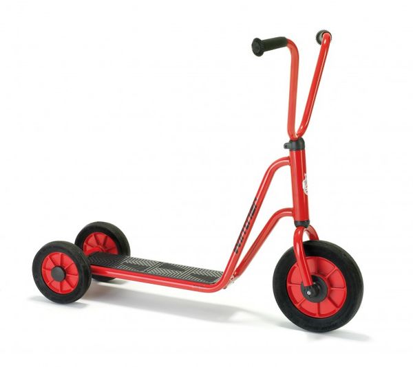 Scooter, Kick Scooter, Red Scooter, Three-wheel Scooter, Handlebar