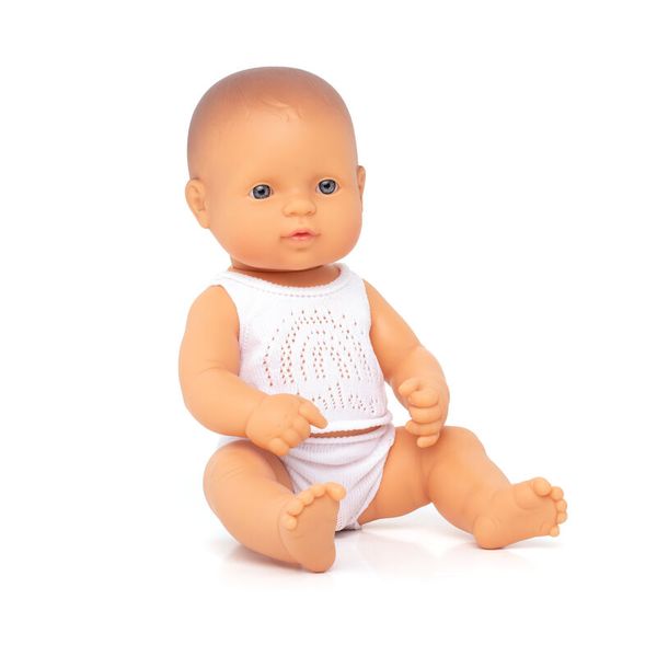 Puppe Junge hell - 32 cm