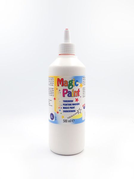 Magic Paint Zauberfarbe, 7er Set, farbig sortiert inkl. Textilmedium, je 500 ml