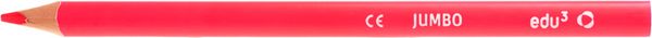 edu³ Jumbo Tri Dreikant-Buntstifte, 12 Stück, Farbe wählbar