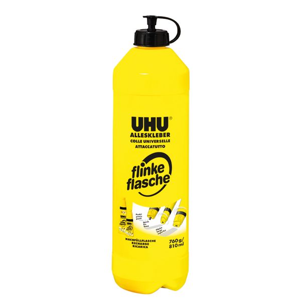 UHU Flinke Flasche, 760 g, mit Lösungsmittel UHU Flinke Flasche, 760 g, mit Lösungsmittel