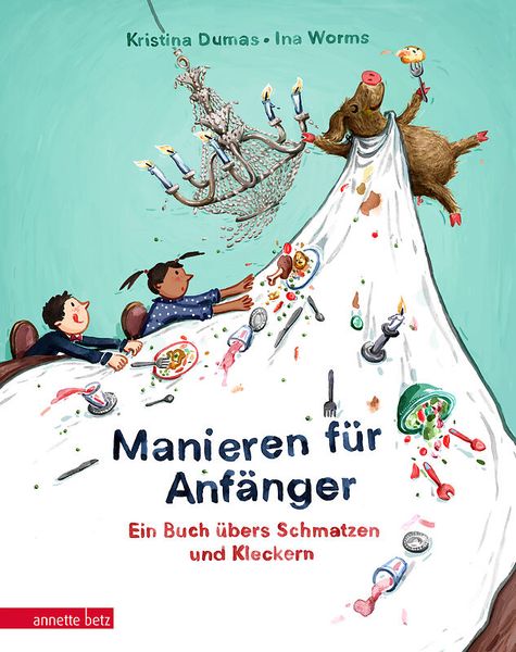 Kinderbuch, Manieren, Anfänger, Schminken, Kleckserei