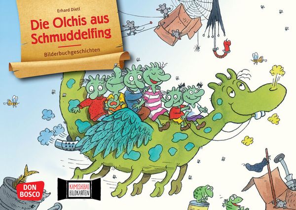 Kamishibai Bildkartenset - Die Olchis aus Schmuddelfing