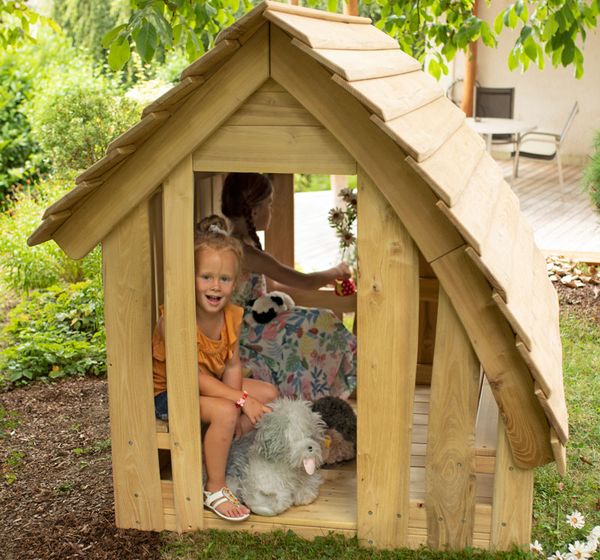Spielhaus Waldhütte inkl. Holzboden Spielhaus Waldhütte inkl. Holzboden