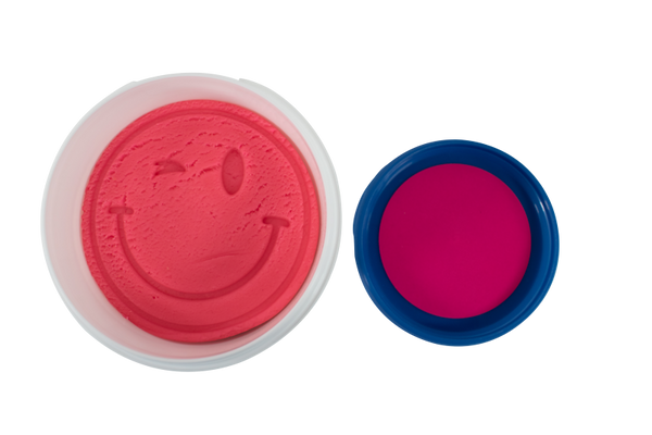 Lid, Becher, Kunststoff, Rosa, Smiley