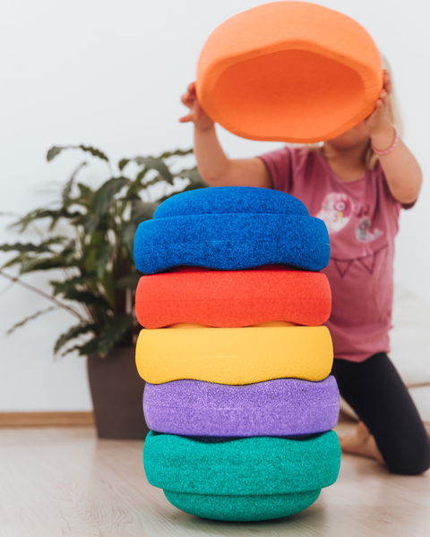 Stapelstein Original rainbow classic, 6er Set Stapelstein Original rainbow classic, 6er Set