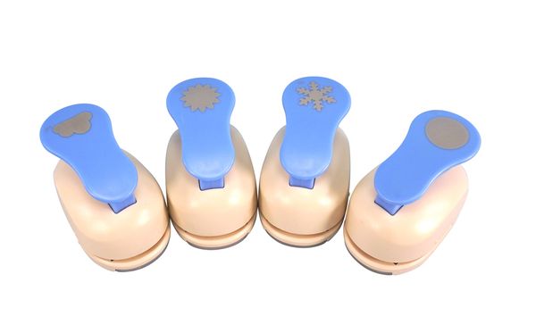 Motivstanzer & Konfettilocher, Wetter, 4 Stück, Motiv ca. 3,8 cm  Motivstanzer & Konfettilocher, Wetter, 4 Stück, Motiv ca. 3,8 cm