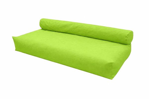 Kuschelmatte rechteck mit 1 Rückenpolster