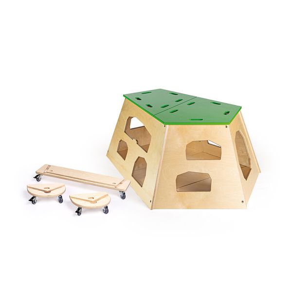 Kletterturm, Holzhaus, Holzspielzeug, Klettergerüst, Waldspielzeug
