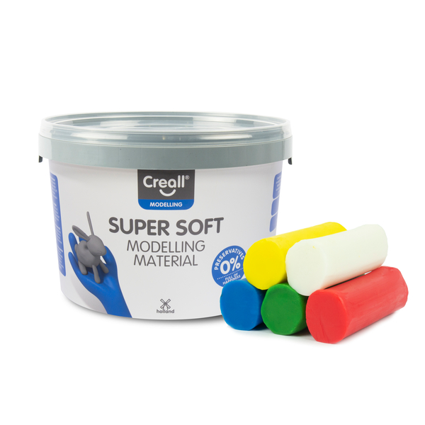 Modelling material, Super soft, Knetmasse,  Polymer clay, Farbset