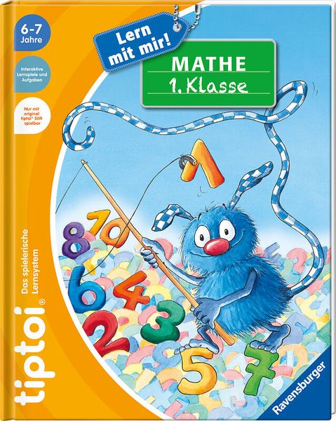 RAVENSBURGER tiptoi® Lern mit mir! Mathe 1. Klasse, ab 6 Jahre RAVENSBURGER tiptoi® Lern mit mir! Mathe 1. Klasse, ab 6 Jahre