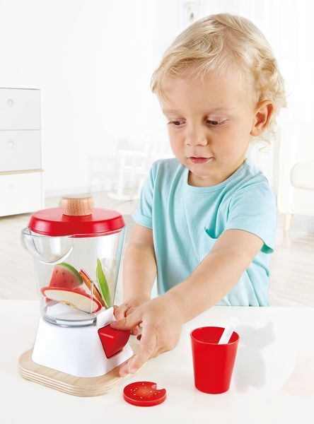 kinder- smoothie maker, baby blender, kitchen blender, fruits, red lid