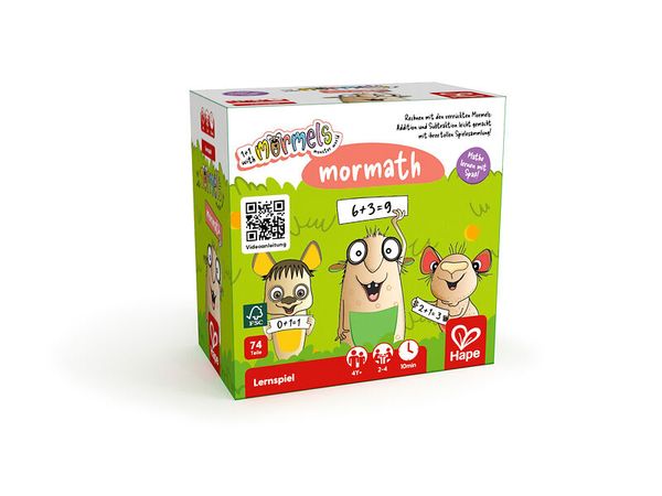 Mormath?, Lernspiel, Mathematik, Kartenspiel, Hape