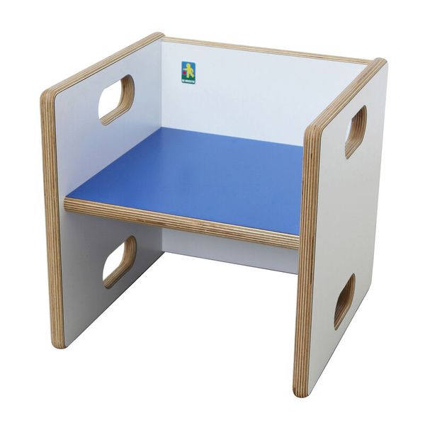 DECOR Wandelstuhl dunkelblau, Sitzhöhe (17, 22 und 32 cm) DECOR Wandelstuhl dunkelblau, Sitzhöhe (17, 22 und 32 cm)