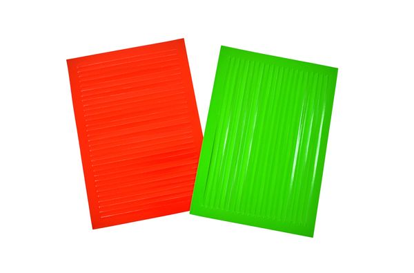 Flechtblätter mit Flechtnadel, 14 x 20 cm Flechtblätter mit Flechtnadel, 14 x 20 cm