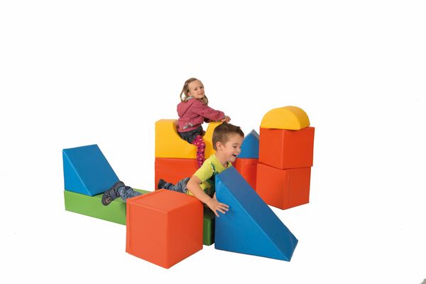 Klemmbausteine, Kinder-Spielzeug, Bausteine, Sortierblöcke, Große Bausteine