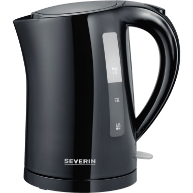 SEVERIN Wasserkocher 1,5 l, schwarz SEVERIN Wasserkocher 1,5 l, schwarz