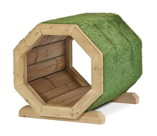 Holz, Holzfass, Holzfass, Holzofen, Grasgrün