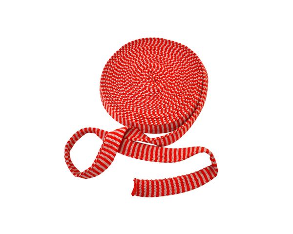 Strickschlauch, rotgrau, L: 10m,  Ø 3cm Strickschlauch, rotgrau, L: 10m,  Ø 3cm