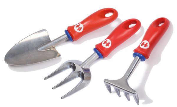 First Tools Gartenhandgeräte, 3 teilig First Tools Gartenhandgeräte, 3 teilig