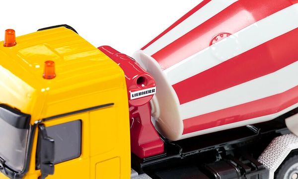Lastwagen, Betonmischer, Kipper/LKW mit Betonmischer, Baufahrzeug, Fahrzeugdetails