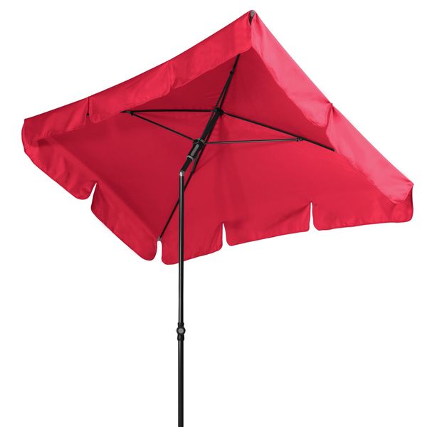 Schirmdach, Sonnenschirm, Markisenaufsatz, Stativ, Rot