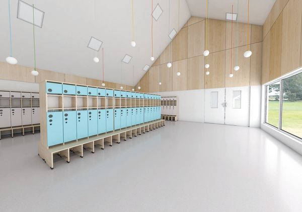 Kindergarderobe Seifenblase 2/3/4/5/6 Sitze oder Eckgarderobe, Sitzhöhe 31 cm ohne Türen Kindergarderobe Seifenblase 2/3/4/5/6 Sitze oder Eckgarderobe, Sitzhöhe 31 cm ohne Türen