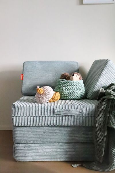 FUNZY Spielsofa, Cord, Sitzhöhe 21 cm, Farbe wählbar