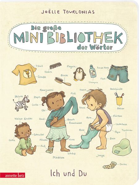 Buchpaket: Die große Mini-Bibliothek der Wörter (Pappbilderbücher)