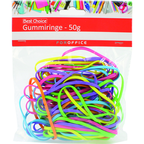 Gummiringe in Trendfarben Gummiringe in Trendfarben
