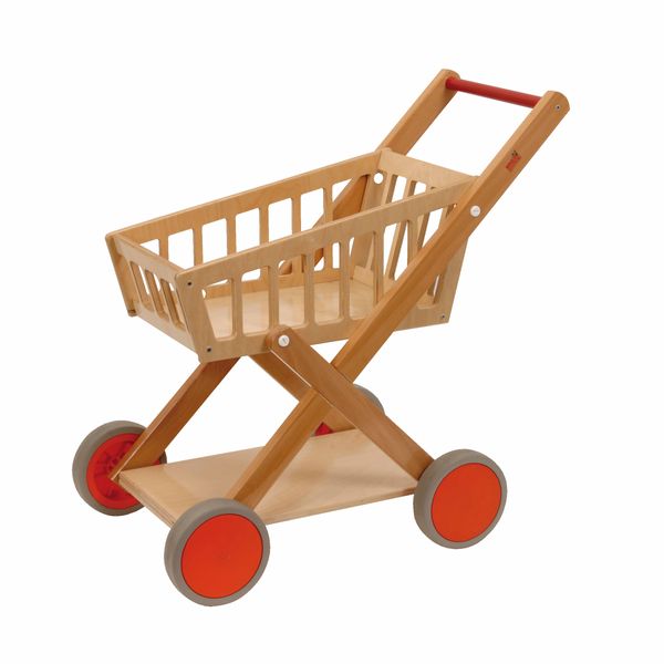 Kleiner Wagen, Babykaufkarren, Holzwagen, Kinderwagen, Spielzeugwagen
