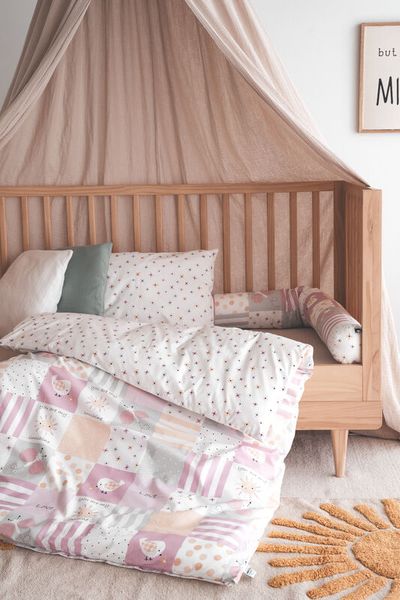 JULIUS ZÖLLNER Bettwäsche Patch Rose, 100x135 cm JULIUS ZÖLLNER Bettwäsche Patch Rose, 100x135 cm