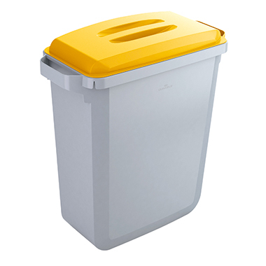 DURABLE Abfalleimer Durabin 60, gelb 60 l