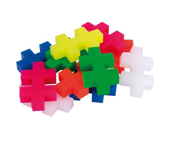 Klemmbausteine, Bausteine, Puzzlessteine, Puzzle-Teile, Kunststoffsteine