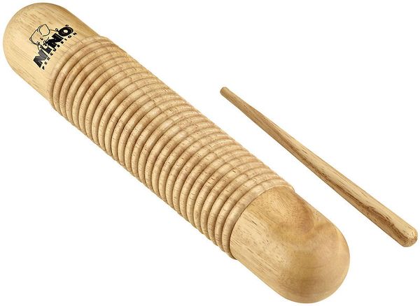 wooden drumstick, drumstick set, percussion stick, ribbed wooden baton, natural wood