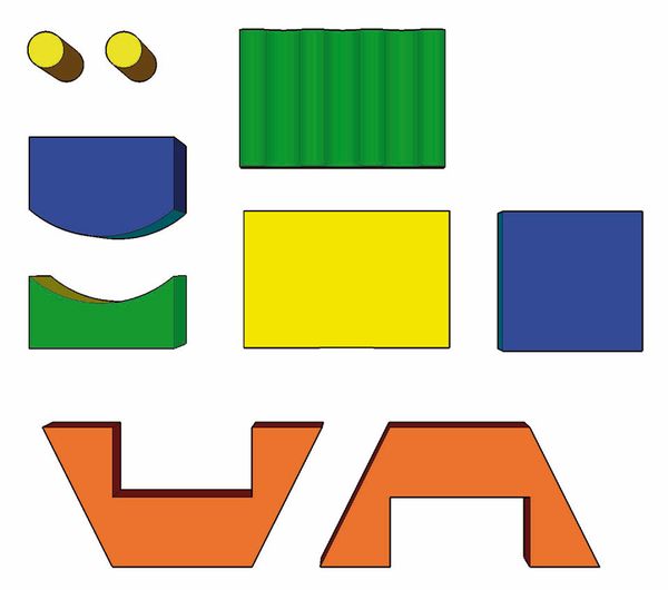 BÄNFER Baumodul MEDI, 9 Teile BÄNFER Baumodul MEDI, 9 Teile