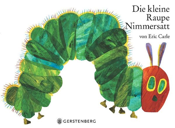 Wurm, Illustration, Kinderbuch, Raupe, Nimmersatt