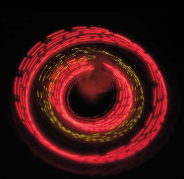 Kreisel mit LED, 1 Stück (SONDERANGEBOT)