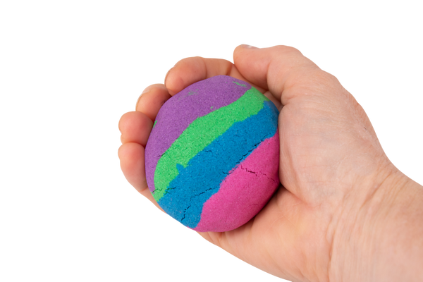 Kinetischer Sand, Regenbogenfarben, 1 Stück Kinetischer Sand, Regenbogenfarben, 1 Stück