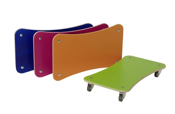 Roller, Rollenplatte, Kunststoffplatte, Trageplatte, Rollenboard