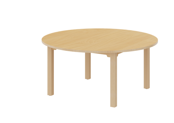 runder-tisch, holz, runde form, vier beine, Holztisch