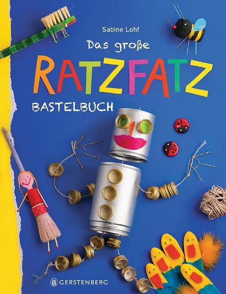 Bastelbuch, RATZFATZ, DIY, Kunstprojekt, Fantasiefigur