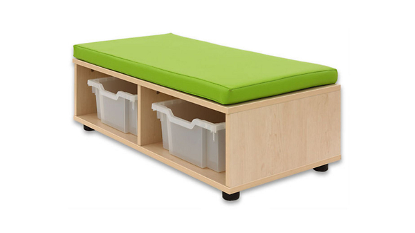 Sitzbank, rechteckig, LxBxH: 46 x 90 x 27,5 cm Sitzbank, rechteckig, LxBxH: 46 x 90 x 27,5 cm