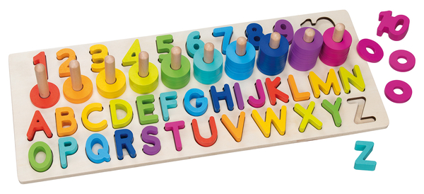 GOKI Alphanumerisches Puzzle, 91-tlg. GOKI Alphanumerisches Puzzle, 91-tlg.