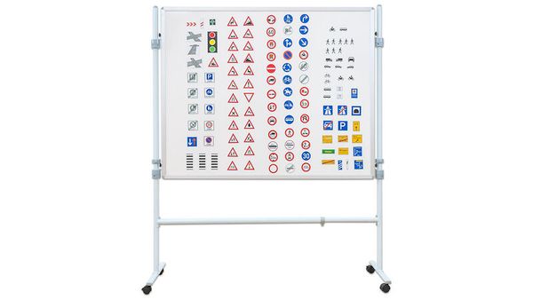 Verkehrszeichen-Satz für die Tafel, 218-teiliges Set
