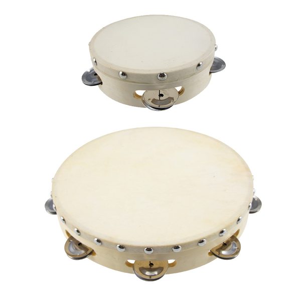 Tambourin, Musikinstrument, Rahmentrommel, Holztambourin, Metallringe