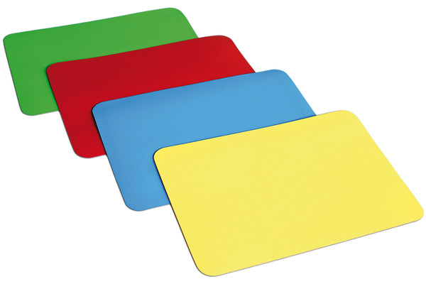 farbefrohe Mauspad, rechteckige Pads, Schreibtischzubehör, Mehrfarbig, glatte Oberfläche