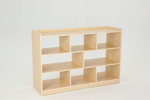 Holzregal, Regal, Holz, offenes Regal, Regal mit Fächer